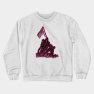 Iwo Jima - Small Design Crewneck Sweatshirt